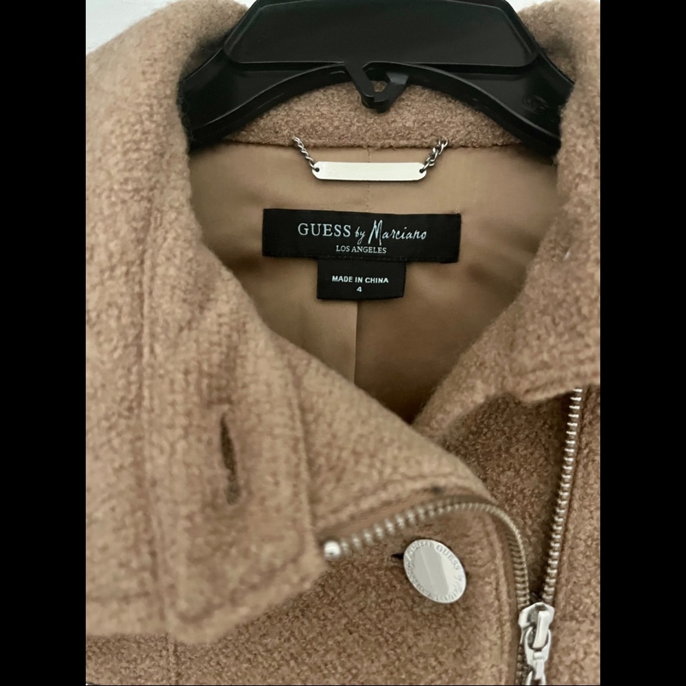 Guess by MARCIANO Wool-Blend Cropped Jacket - Picture 4 of 9